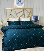 Комплект постельного белья "Cairo Elegant", Египетский хлопок, Тёмный изумруд
