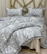 Комплект постельного белья с одеялом TENCEL, Светло-серый