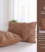 Подушка "Testo 3D", Мягкая жесткость, Коричневый