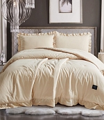 Комплект постельного белья с одеялом "Эмилия", Капучино