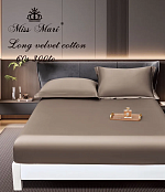 Простыня на резинке, Светло-коричневый