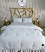 Комплект постельного белья с одеялом "Зефирка", Светло-голубой