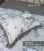 Комплект постельного белья с одеялом, Аллегра,  Муслин, Зеленый