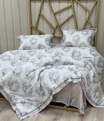 Комплект постельного белья с одеялом TENCEL, Белый