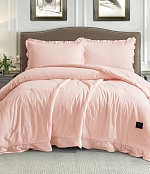 Комплект постельного белья с одеялом "Эмилия", Розовый