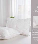 Подушка "Miss Mari" Testo 3D бамбук, Белый