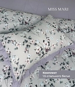 Комплект постельного белья с одеялом, Аллегра,  Муслин,Фиолетовый