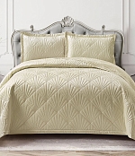 Покрывало Итальянский велюр, Молочный беж