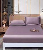 Простыня на резинке, Темно-сиреневый