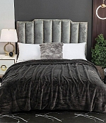 Плед меховой "Барни", Grey