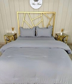 Комплект постельного белья с одеялом "Зефирка", Серый